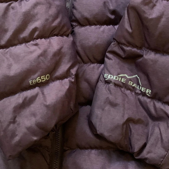 Eddie Bauer jacket EB650 Down  Hooded Coat size XS - Picture 13 of 16